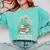 Im With The Banned Floral Flower Book Lover Comfort Colors Sweatshirt Butter Im With The Banned Floral Flower Book Lover Comfort Colors Sweatshirt Butter