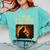 Bigfoot Saturday Morning Nostalgia Comfort Colors Sweatshirt Butter