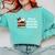 This Is My Book Character Costume Cat Men Women Kids Reading Comfort Colors Sweatshirt Butter