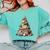 Book Christmas Tree Books Lovers Xmas Teacher Men Women Kids Comfort Colors Sweatshirt Butter