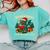 Book Dragon Christmas Reading For Fantasy Lovers Comfort Colors Sweatshirt Butter