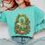 Book Dragon Reading Books Bookworm Fantasy Comfort Colors Sweatshirt Butter