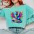 Book Dragon Reading Comfort Colors Sweatshirt Butter Book Dragon Reading Comfort Colors Sweatshirt Butter