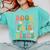 Book Fair Vibes Groovy Retro School Reading Nostalgic Comfort Colors Sweatshirt Butter