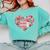 Book Heart Cute Read Book Reading Librarian Across America Comfort Colors Sweatshirt Butter
