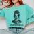 Book Lover Bent Over a Book Comfort Colors Sweatshirt Butter