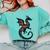 Book Lover Bookworm Reading Books Dragon Comfort Colors Sweatshirt Butter