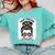 Book Lover What Happens At Book Club Stays Messy Bun Girls Comfort Colors Sweatshirt Butter