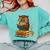 Book Lover Owl Reading Bookish Library Read Books Be Kind Comfort Colors Sweatshirt Butter