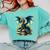 Book Lover Reading Fantasy Dragon Comfort Colors Sweatshirt Butter