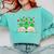 Book With Shamrocks Librarian Saint Patrick's Day Kids Comfort Colors Sweatshirt Butter Book With Shamrocks Librarian Saint Patrick's Day Kids Comfort Colors Sweatshirt Butter