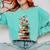 Book Stack With Flowers Reading Lover Bookish Comfort Colors Sweatshirt Butter