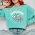 Book T-Rex Dino Bookworm Reading Book Dinosaur Comfort Colors Sweatshirt Butter