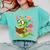 Book Worm Costume World Book Day Cute Kawaii Worm Reading Comfort Colors Sweatshirt Butter