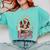 All Booked For Christmas Dragon Comfort Colors Sweatshirt Butter