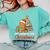 All Booked For Christmas Gingerbread Christmas Tree Book Kid Comfort Colors Sweatshirt Butter