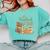 All Booked For Fall Books Coffee Fall Leaves Pumpkins Autumn Comfort Colors Sweatshirt Butter