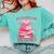 All Booked For Valentine Books Lover Teacher Floral Comfort Colors Sweatshirt Butter