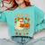 Books And BER Months Fall Librarian Reading Halloween Comfort Colors Sweatshirt Butter