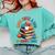 Books Coffee & Yarn Lover My Favorite Things Comfort Colors Sweatshirt Butter