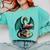 Books Dragon Reading Book Lover Comfort Colors Sweatshirt Butter