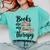 Books Are My Therapy Coffee Books Flowers Bookish Book Lover Comfort Colors Sweatshirt Butter Books Are My Therapy Coffee Books Flowers Bookish Book Lover Comfort Colors Sweatshirt Butter