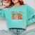 Booktrovert Cozy Book Lover Book Nerd Literary Humor Comfort Colors Sweatshirt Butter