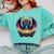 Bookworm Dragon Reading Book Lover Comfort Colors Sweatshirt Butter