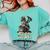 Bookwyrm Dragon Fantasy Bookish Fairytale Book Lover Comfort Colors Sweatshirt Butter
