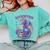 Bookwyrm Just a Girl Who Loves Dragons Books Dragon Reader Comfort Colors Sweatshirt Butter