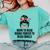 Born To Read Books Forced To Read Emails Messy Bun Reading Comfort Colors Sweatshirt Butter