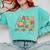 All Is Calm Said No Teacher Ever Book Christmas Tree Comfort Colors Sweatshirt Butter All Is Calm Said No Teacher Ever Book Christmas Tree Comfort Colors Sweatshirt Butter