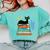 Cat And Books Retro Midcentury Mid Century Aesthetic Comfort Colors Sweatshirt Butter