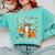 Cat Fall In Love With Reading Book Lover Autumn Comfort Colors Sweatshirt Butter