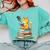 Cat Reading Books Comfort Colors Sweatshirt Butter