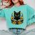 Cat For Women Book Lover Cute Cat And Book Comfort Colors Sweatshirt Butter