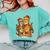 Cats Reading Books Christmas Tree Comfort Colors Sweatshirt Butter Cats Reading Books Christmas Tree Comfort Colors Sweatshirt Butter
