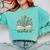 Chapter 60 60th Birthday Floral Open Book With Flowers Comfort Colors Sweatshirt Butter