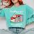 Christmas Book Lovers Naughty Or Nice Comfort Colors Sweatshirt Butter