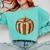 Christmas Book Ornament Lights Holiday Reading Lover Teacher Comfort Colors Sweatshirt Butter