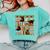 Christmas Cat Santa Bookshelves Book Lover Reader Comfort Colors Sweatshirt Butter