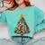 Christmas Tree Books Comfort Colors Sweatshirt Butter