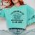 I Closed My Book To Be Here Book Lover Floral Reading Woman Comfort Colors Sweatshirt Butter