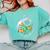 Clownfish Anemonefish Bubbles Water Frutiger Aero Y2K Style Comfort Colors Sweatshirt Butter