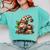 Coffee And Book Reading Accessories For Book Lovers Gnome Comfort Colors Sweatshirt Butter