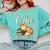 Coffee Cats And Books Lover For Women & Men Coffee Comfort Colors Sweatshirt Butter