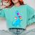 Cool Dinosaur Books Art For Men Women Libarian Book Lover Comfort Colors Sweatshirt Butter