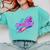 Cowabunga Retro 80s 90s Nostalgia Slang Neon Grunge Art Comfort Colors Sweatshirt Butter