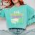 Crochet And Reading Crocheter Bookish Crocheting Book Lover Comfort Colors Sweatshirt Butter