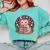 Cute Axolotl Reading Books Cozy Night Aesthetic Comfort Colors Sweatshirt Butter